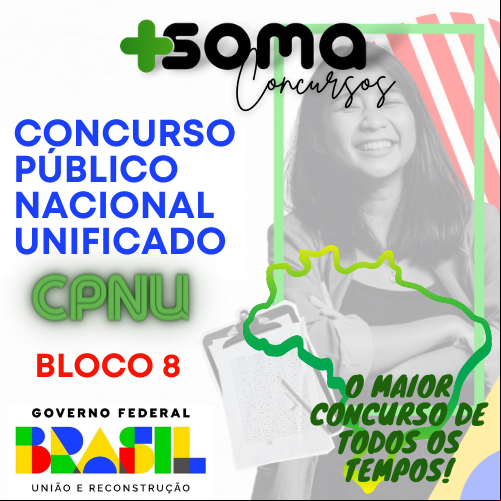 Concurso Público Nacional Unificado (CNU) - Bloco 8 - Nível Intermediário
